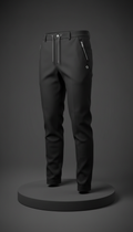 Tailored Joggers with Matte Finish